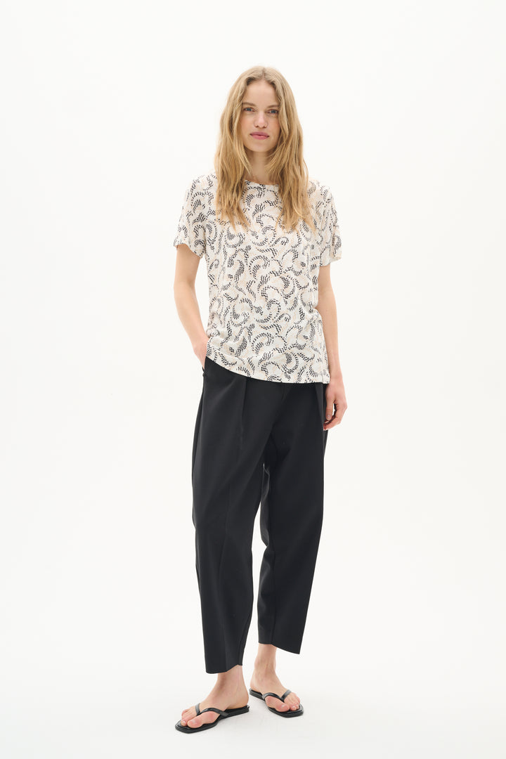 T-shirt avec imprimé arabesque Alma