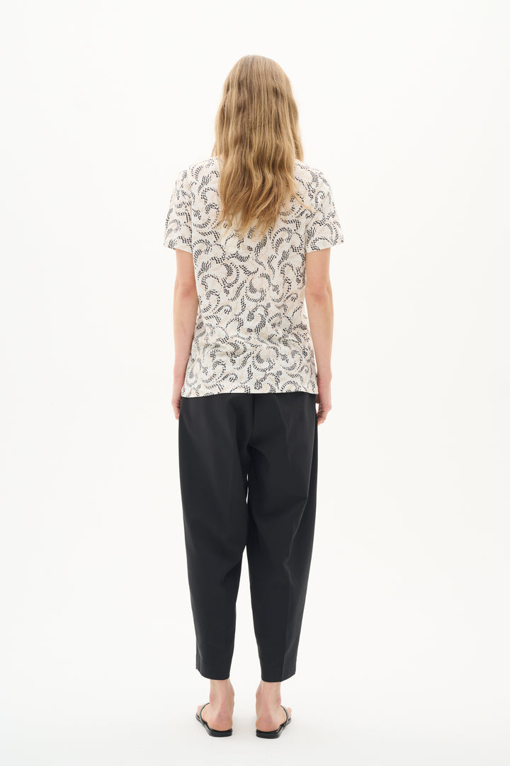 T-shirt avec imprimé arabesque Alma