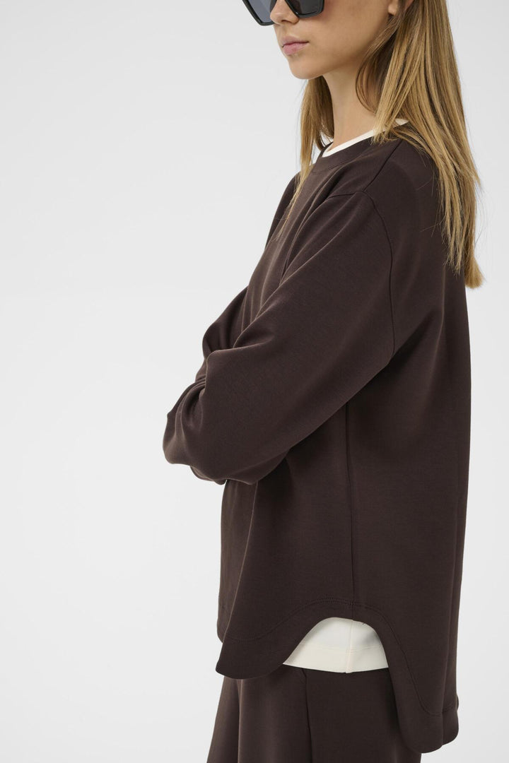 Pull confortable avec col rond Gincent