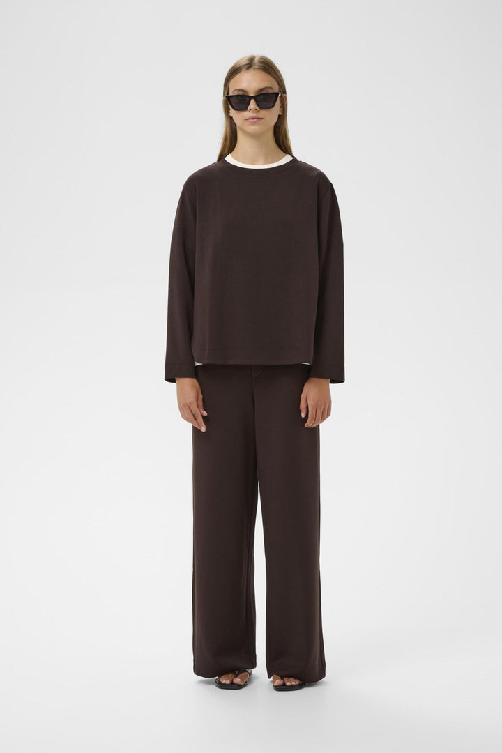 Pull confortable avec col rond Gincent