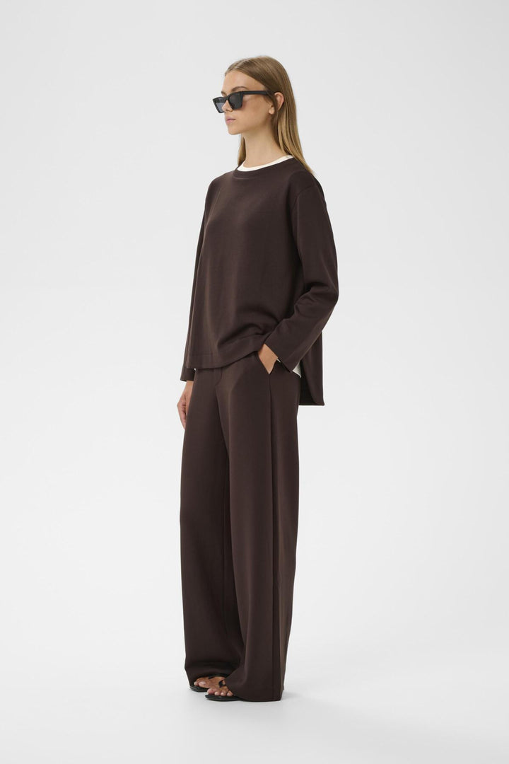 Pull confortable avec col rond Gincent