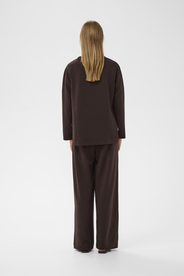 Pull confortable avec col rond Gincent