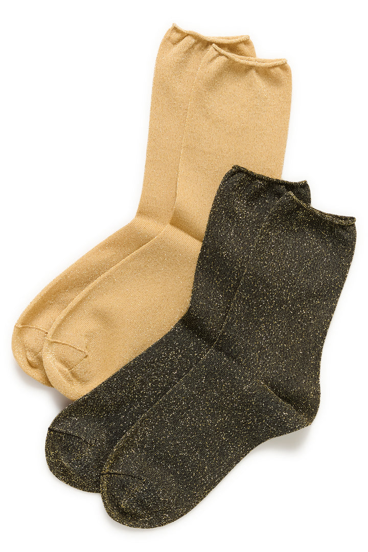 Chaussettes courtes scintillantes Cozy
