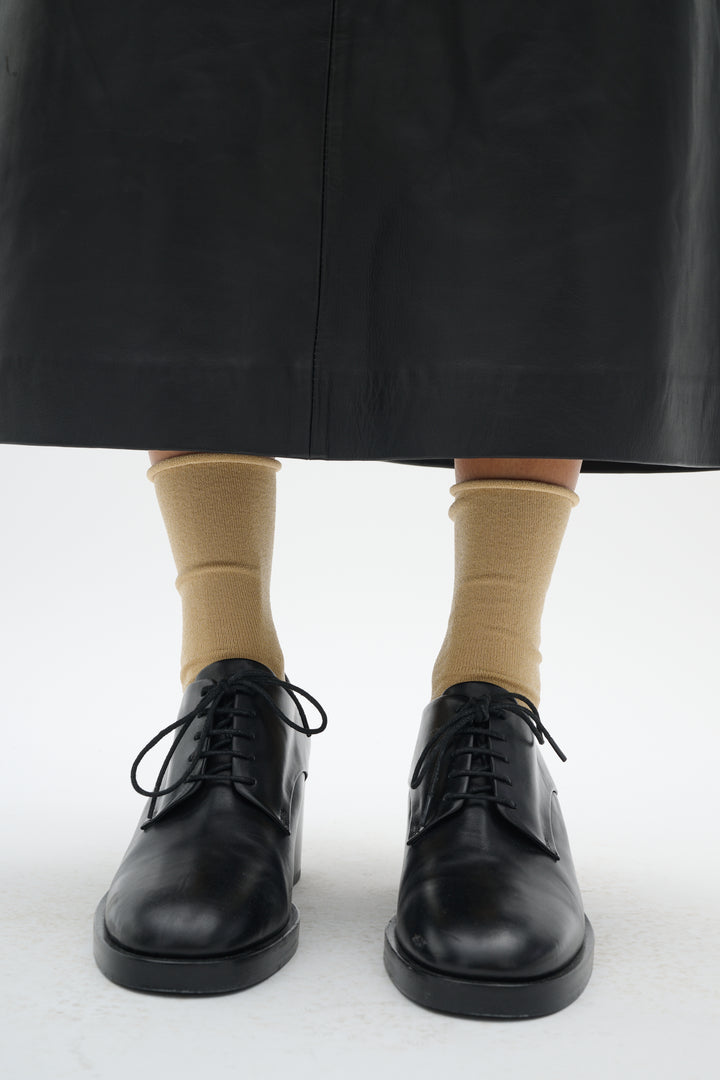 Chaussettes courtes scintillantes Cozy