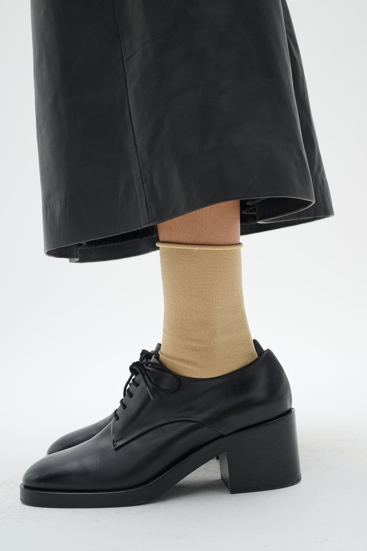 Chaussettes courtes scintillantes Cozy