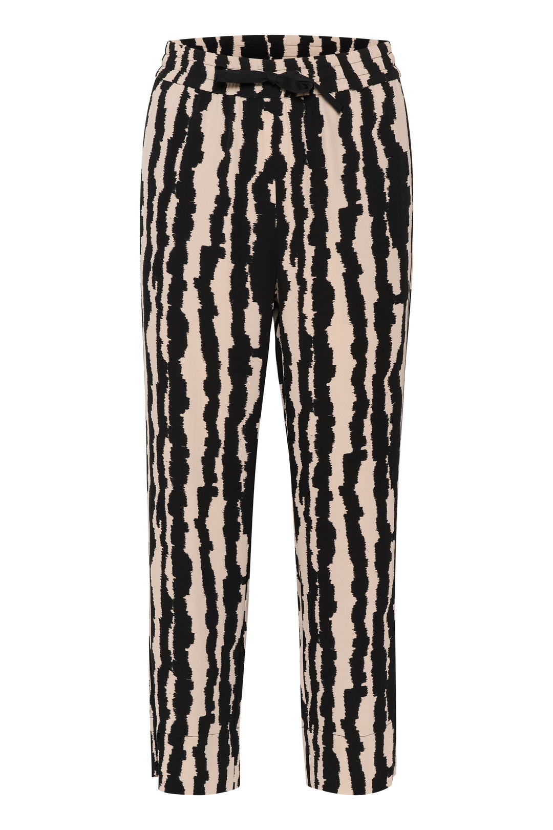 Pantalon comfortable zébré