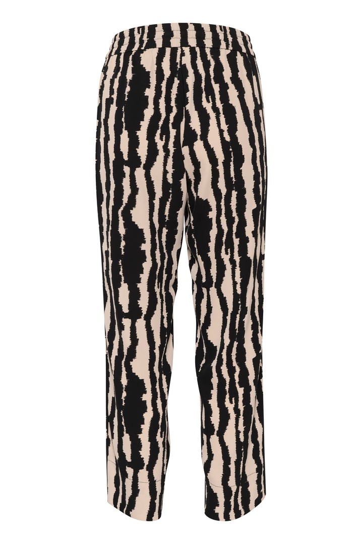 Pantalon comfortable zébré