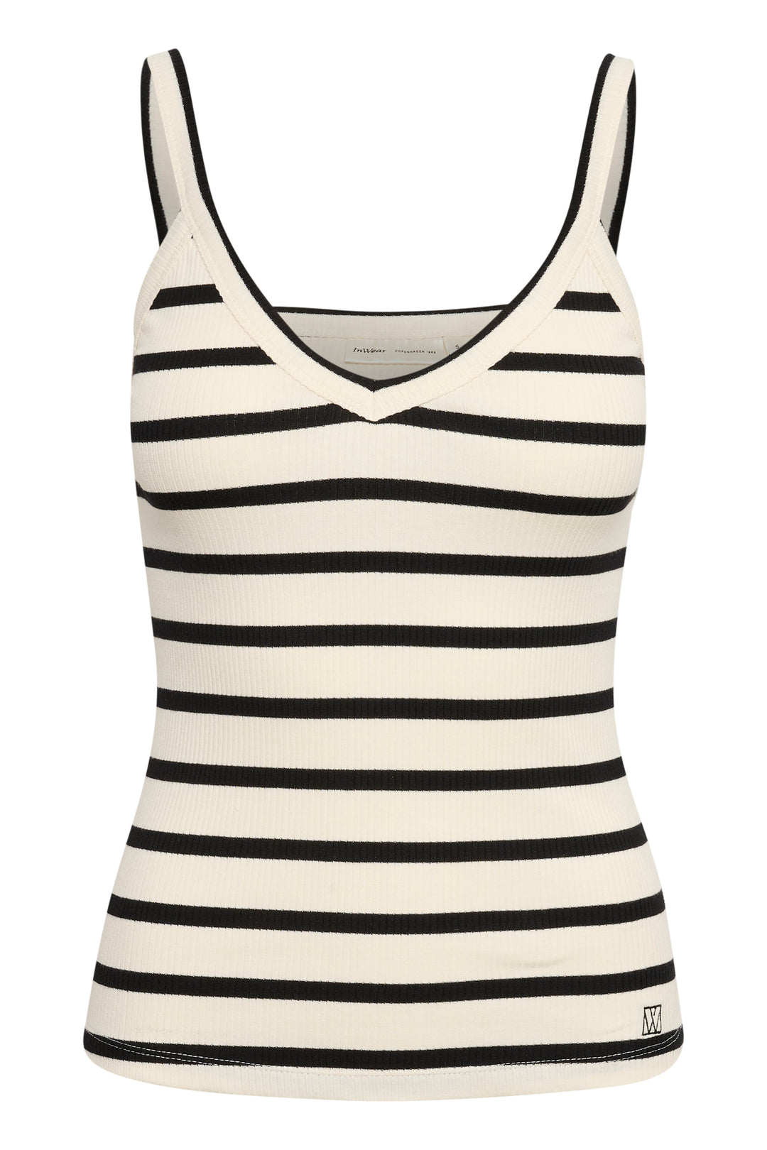 Camisole rayée col V Egna style Dagna