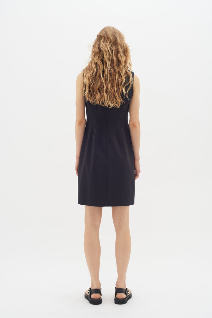 Robe courte sans manches Ziggi