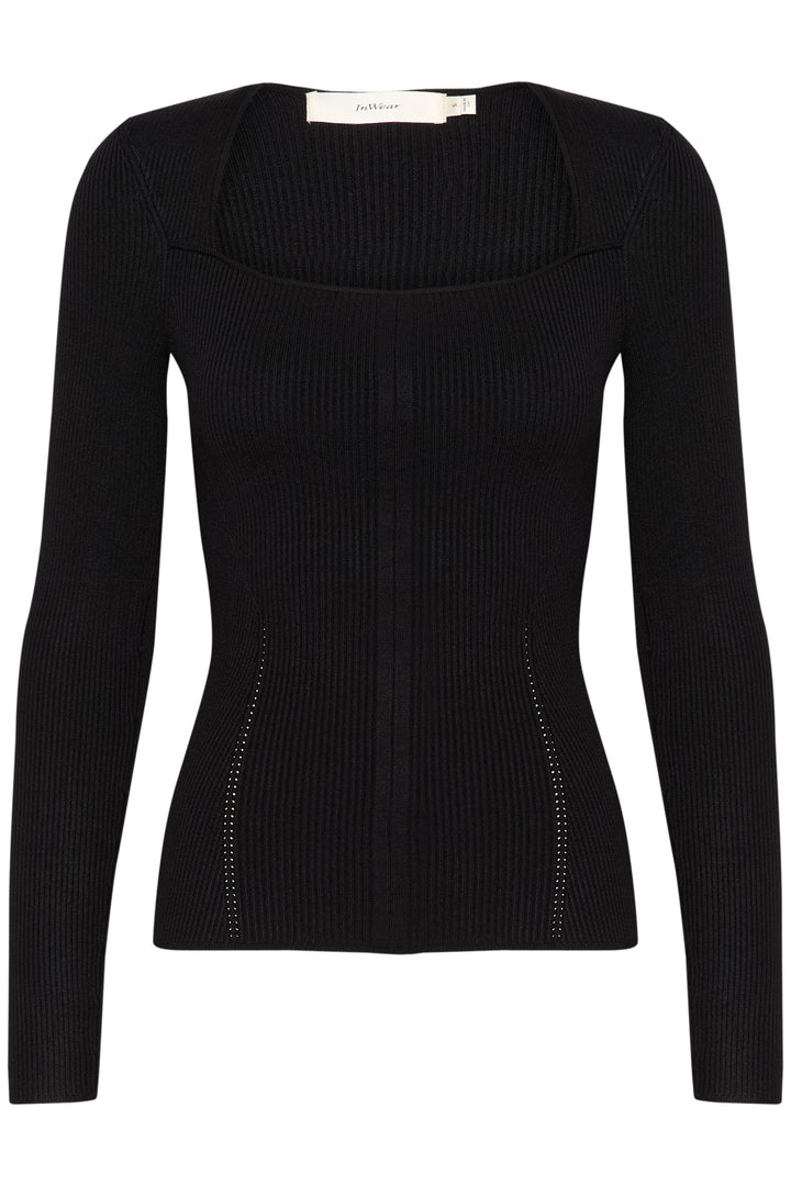 Pull à encolure carrée Yaelle