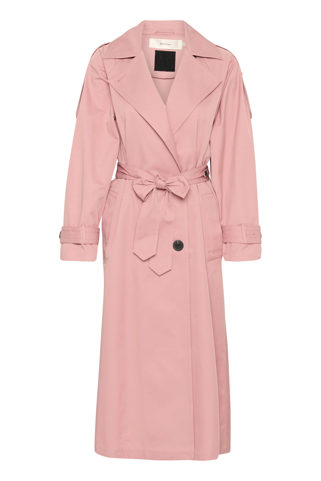 Manteau trench long avec ceinture Umaya