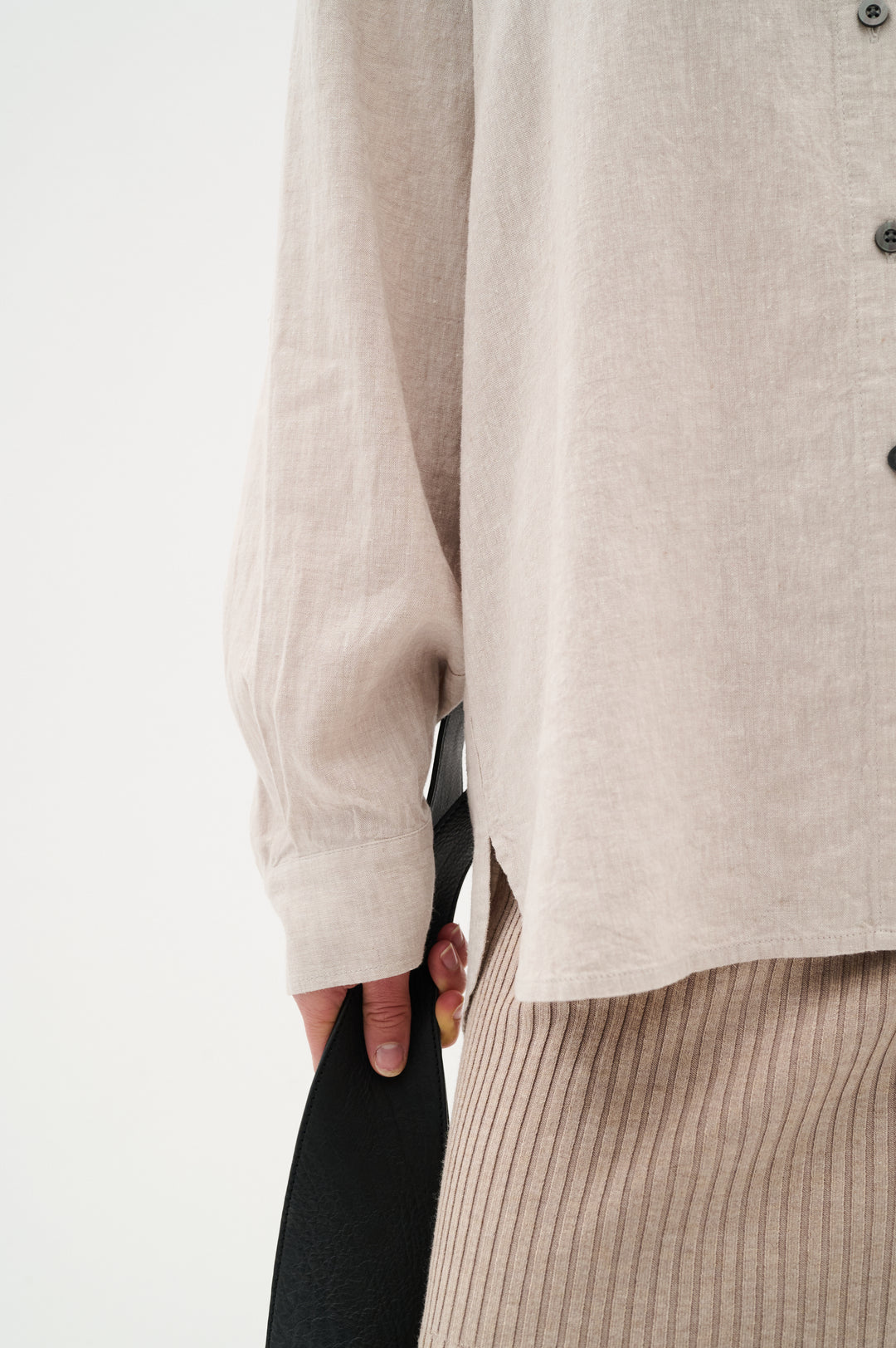 Chemise en mélange de lin Sannie