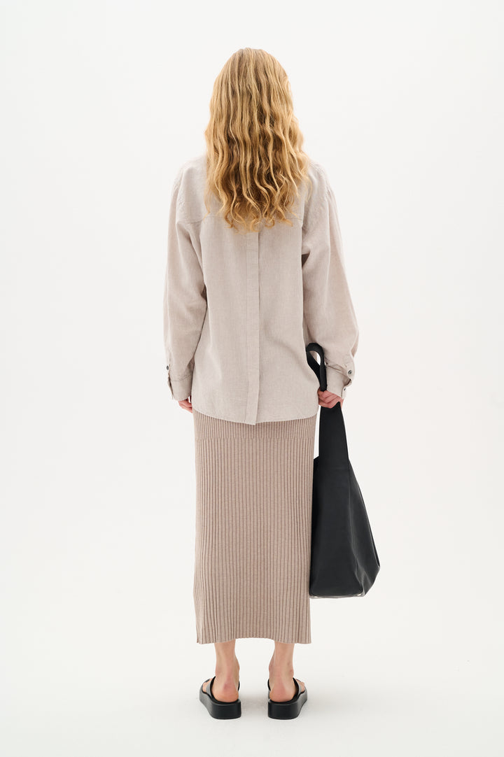 Chemise en mélange de lin Sannie