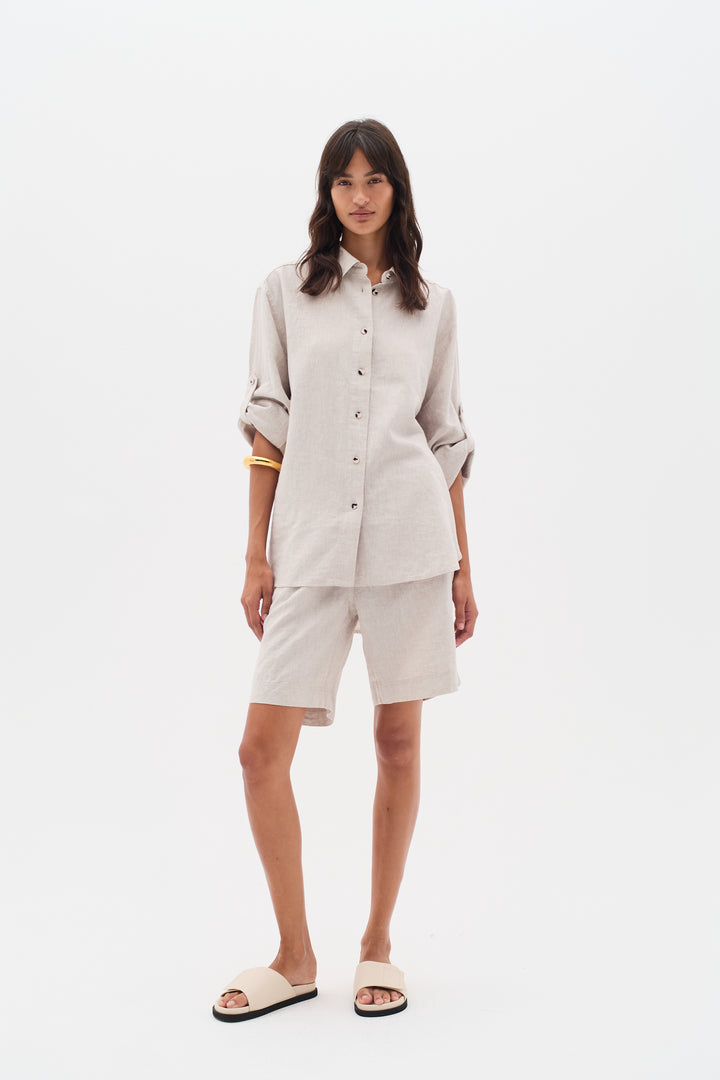Short ample avec taille élastique Rimone