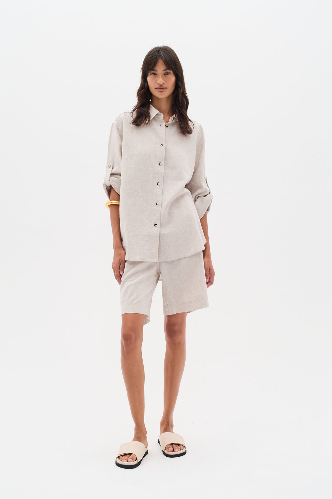 Short ample avec taille élastique Rimone