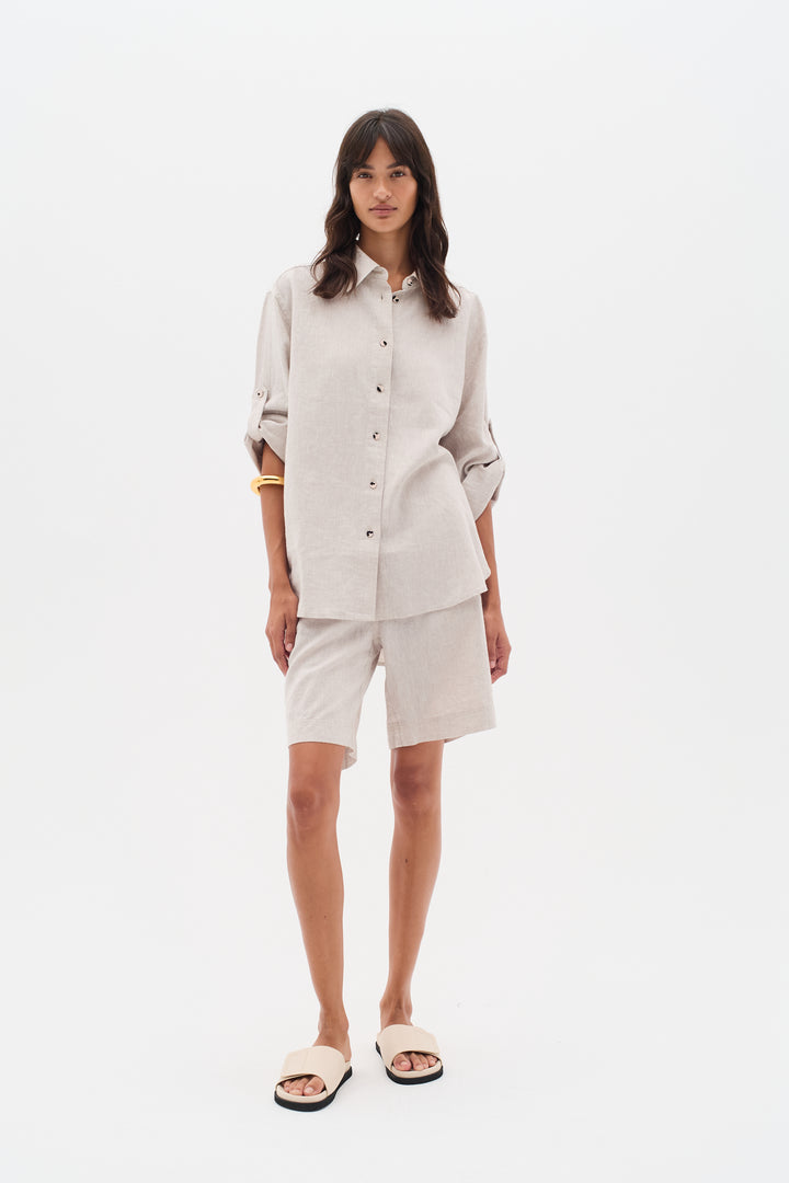 Short ample avec taille élastique Rimone