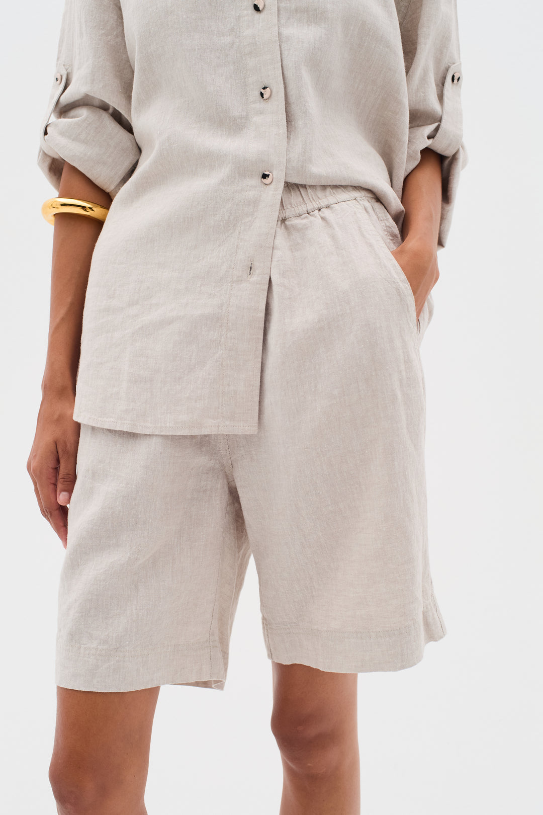 Short ample avec taille élastique Rimone