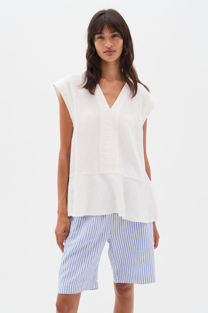 Short ample avec taille élastique Rimone