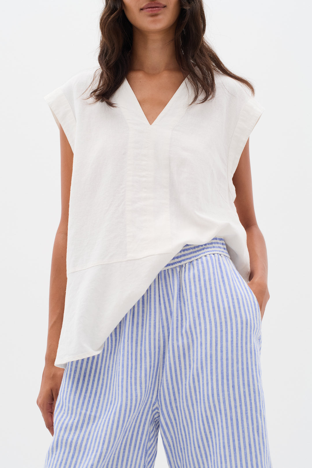 Short ample avec taille élastique Rimone