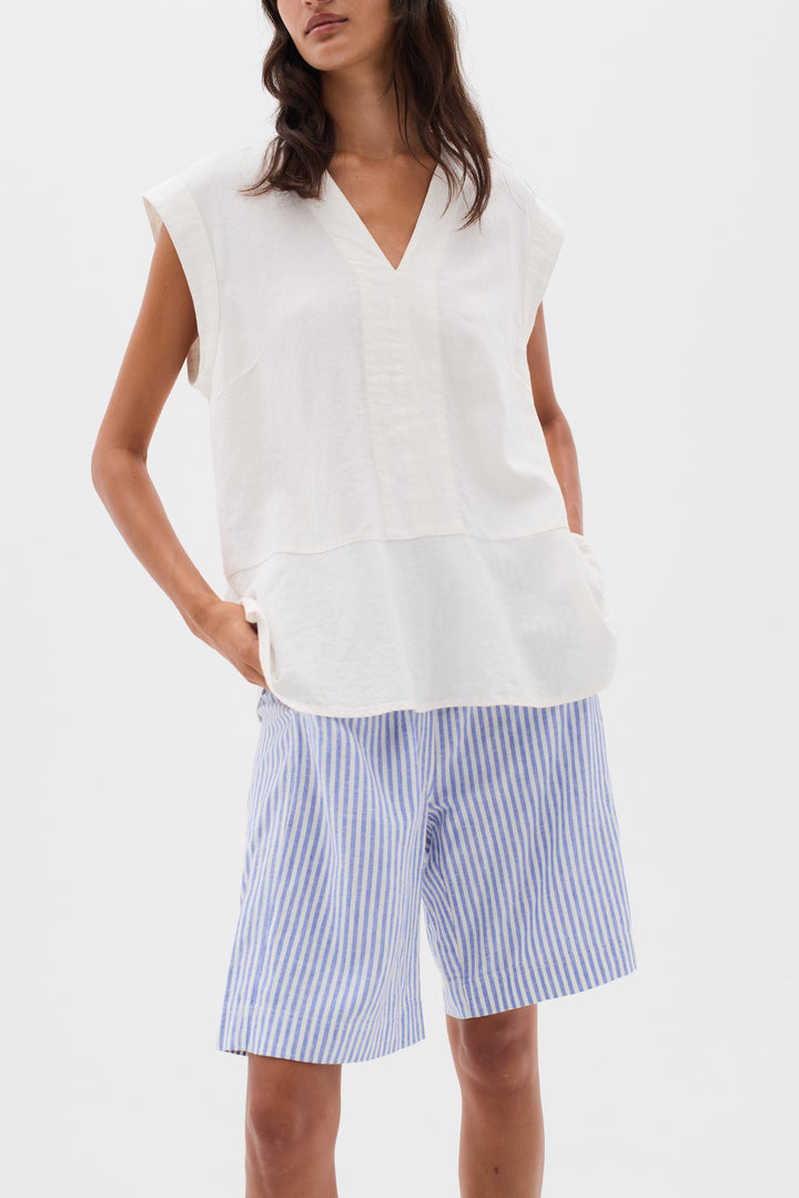 Short ample avec taille élastique Rimone