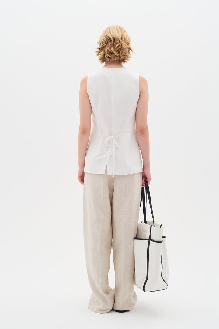 Gilet boutonné élégant Farida
