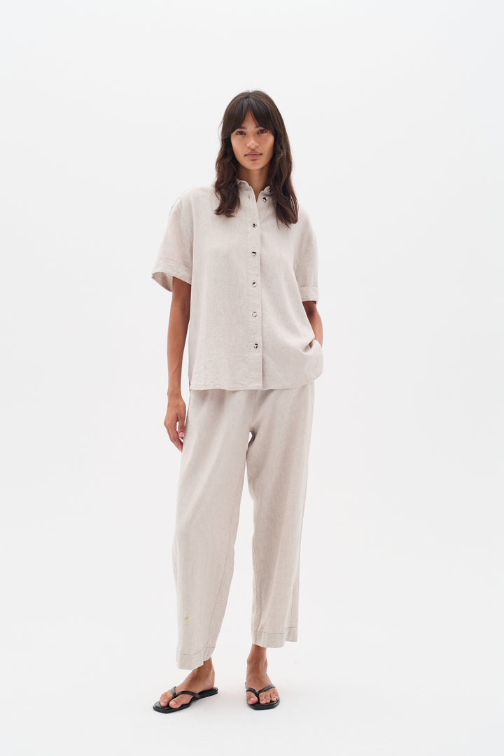 Pantalon ample avec taille élastique Rimone