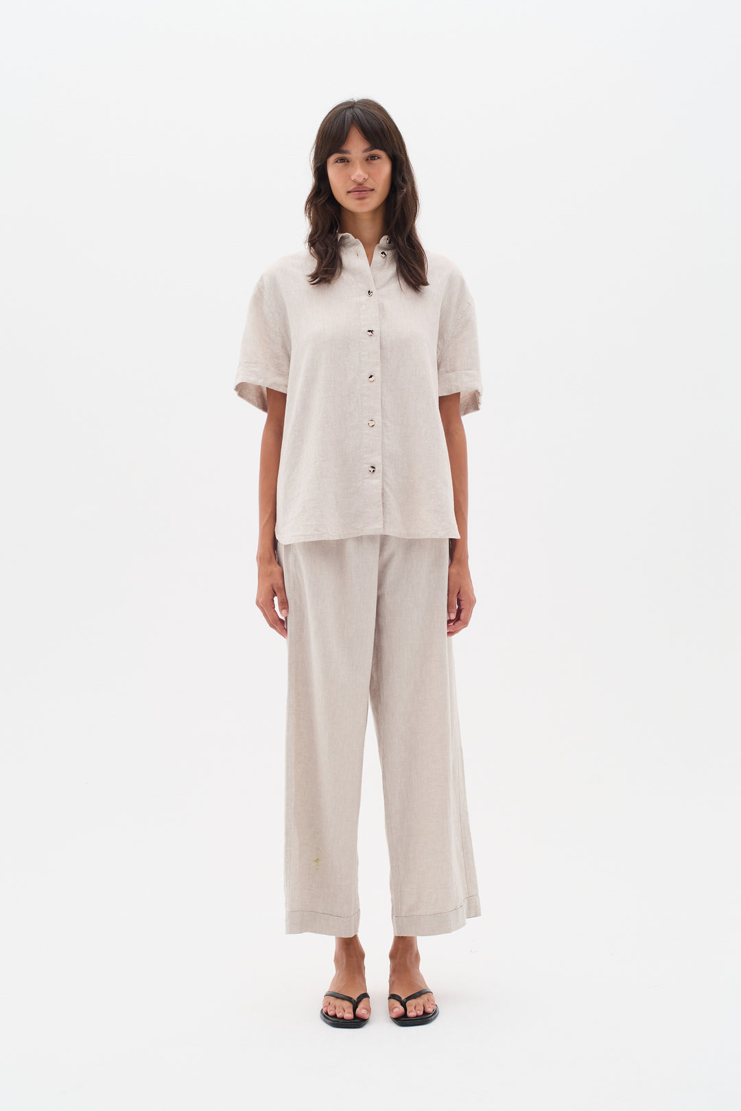 Pantalon ample avec taille élastique Rimone