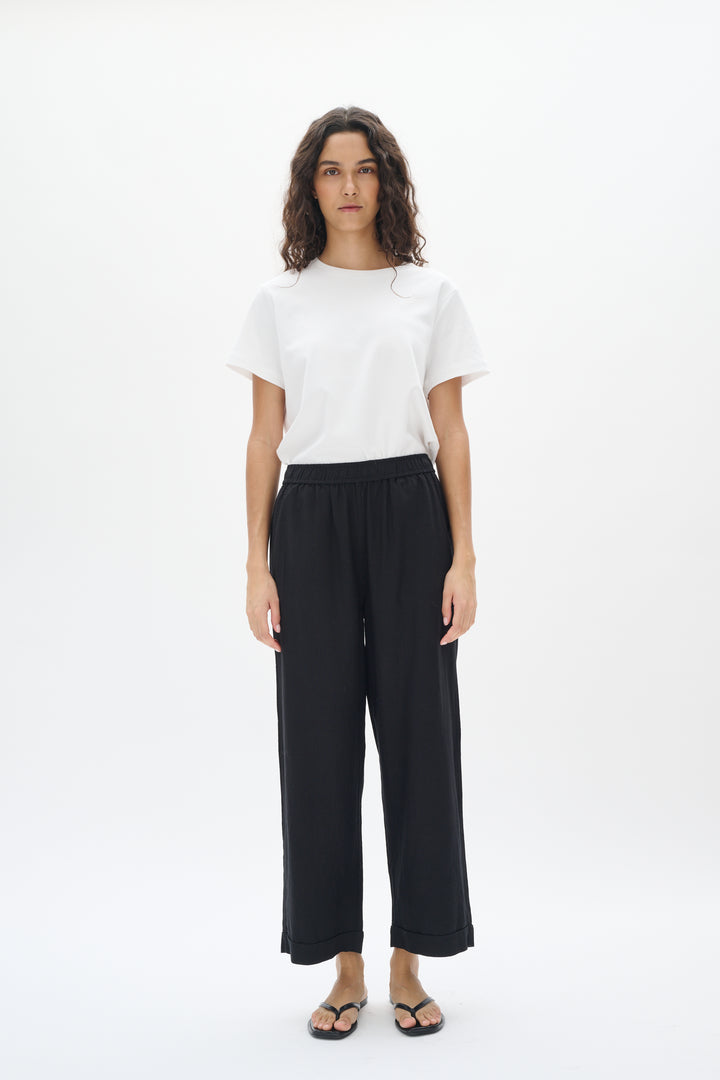 Pantalon ample avec taille élastique Rimone