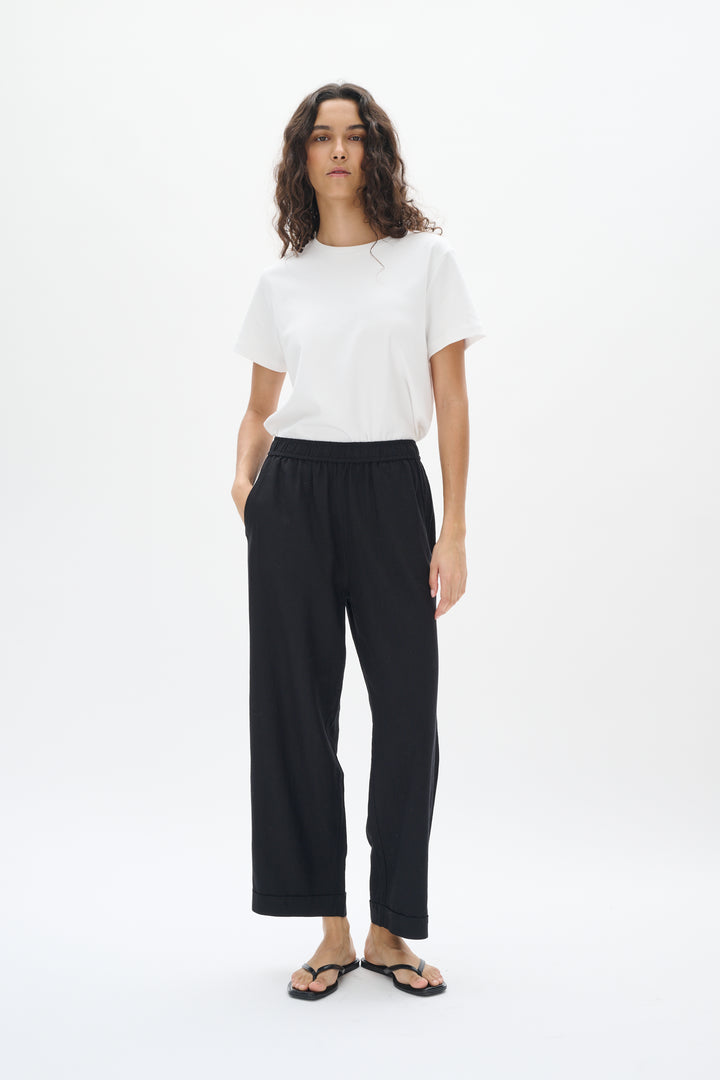 Pantalon ample avec taille élastique Rimone