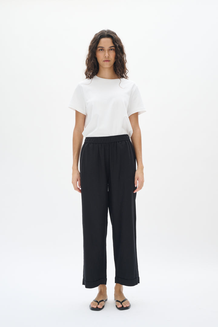 Pantalon ample avec taille élastique Rimone