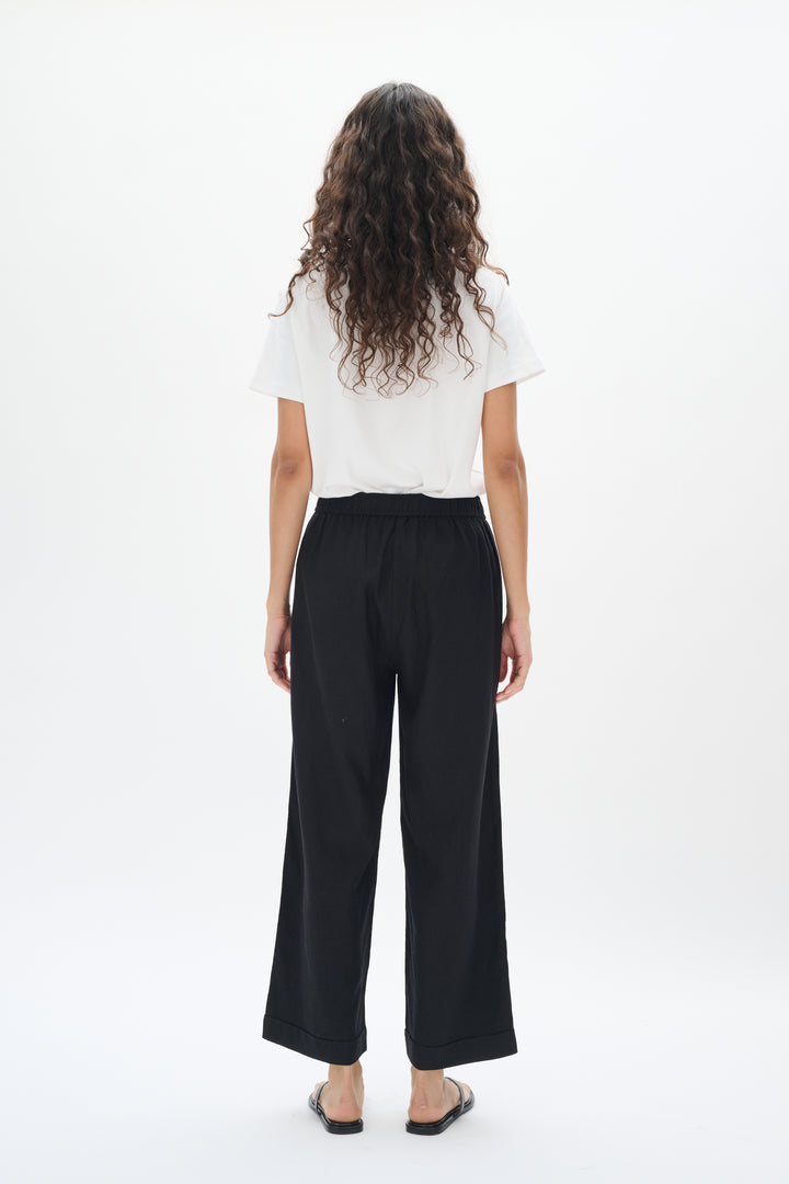 Pantalon ample avec taille élastique Rimone
