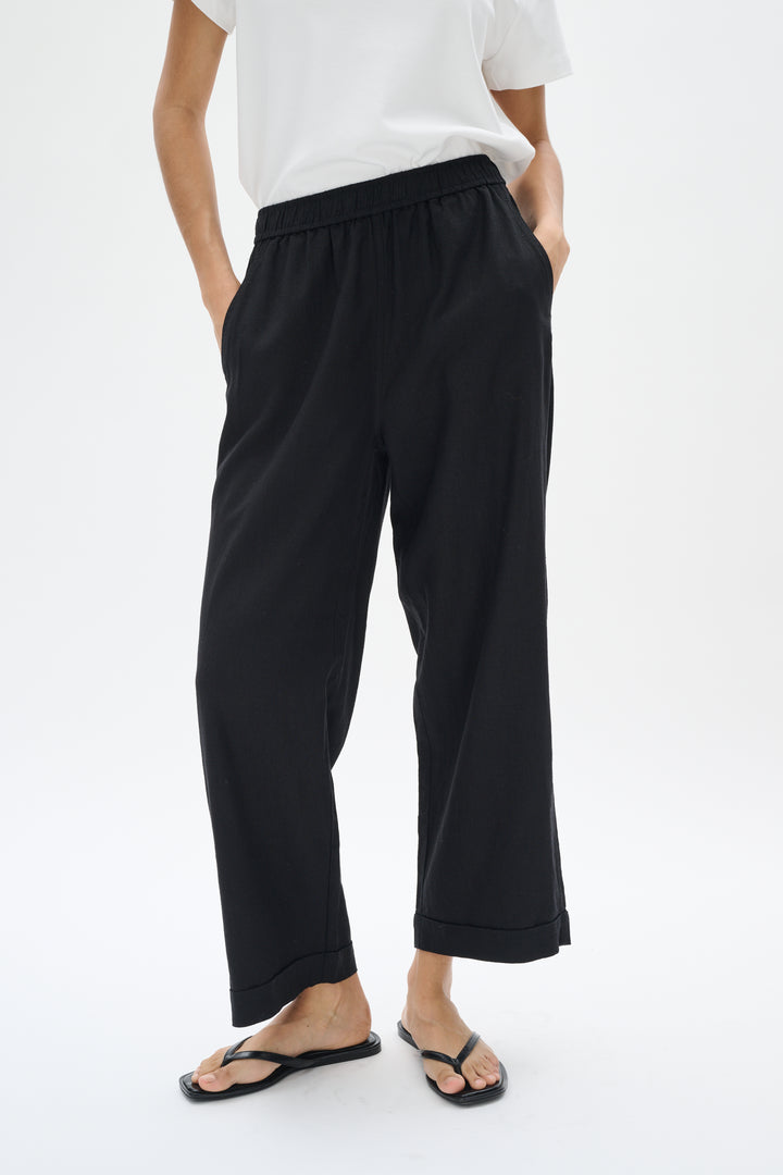 Pantalon ample avec taille élastique Rimone