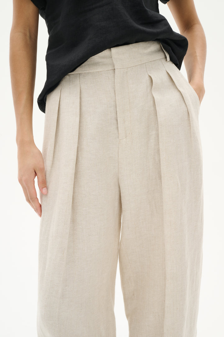 Pantalon ample plissé Yaiza Pant