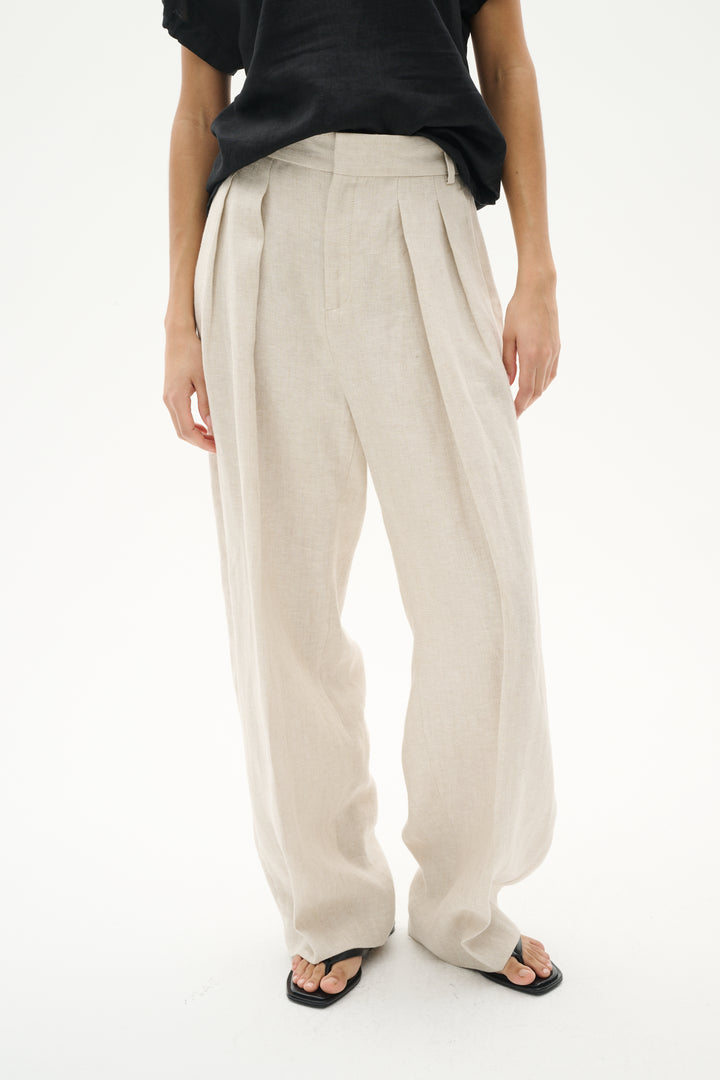 Pantalon ample plissé Yaiza Pant