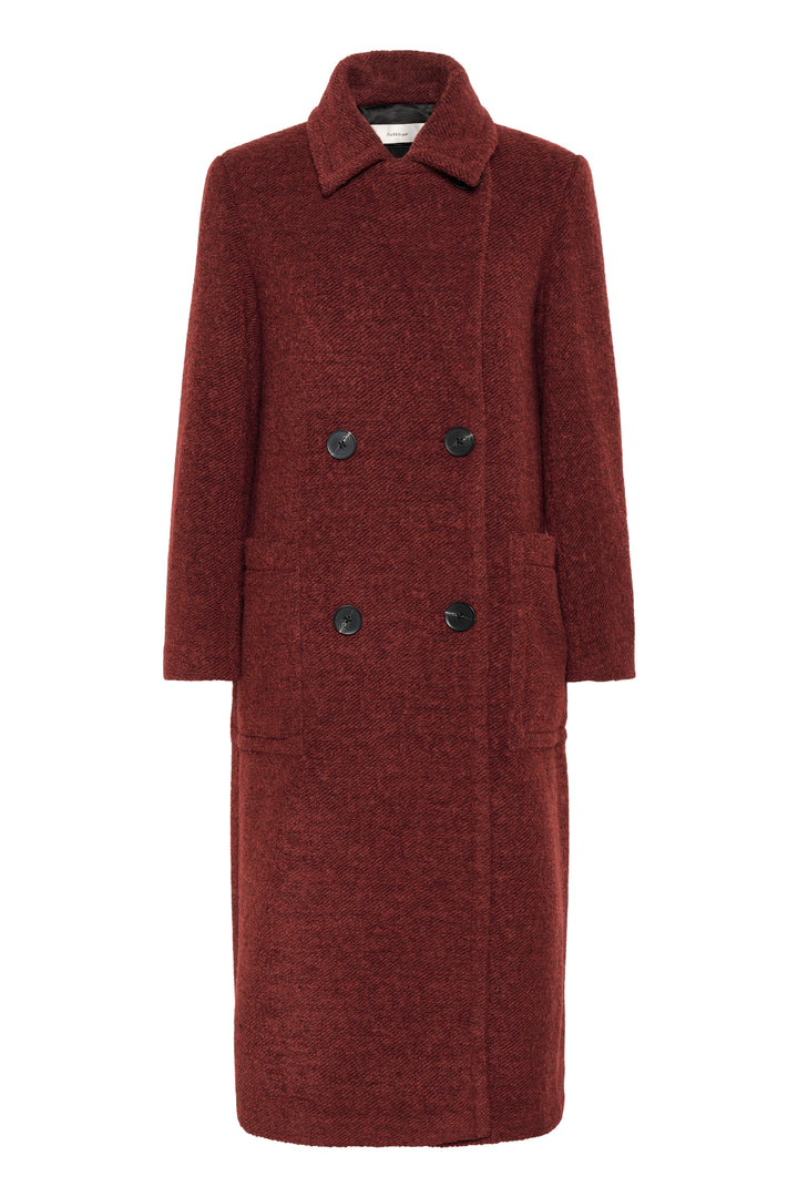 Manteau long croisé Yum