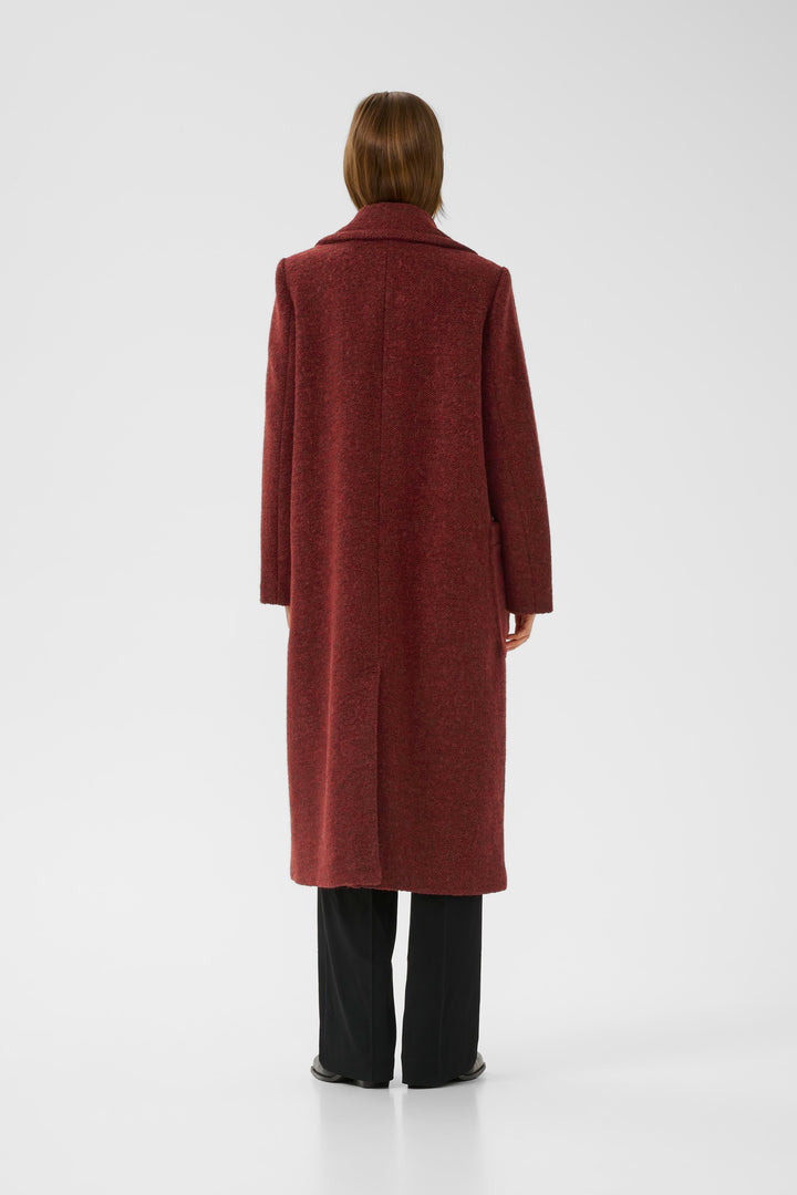 Manteau long croisé Yum