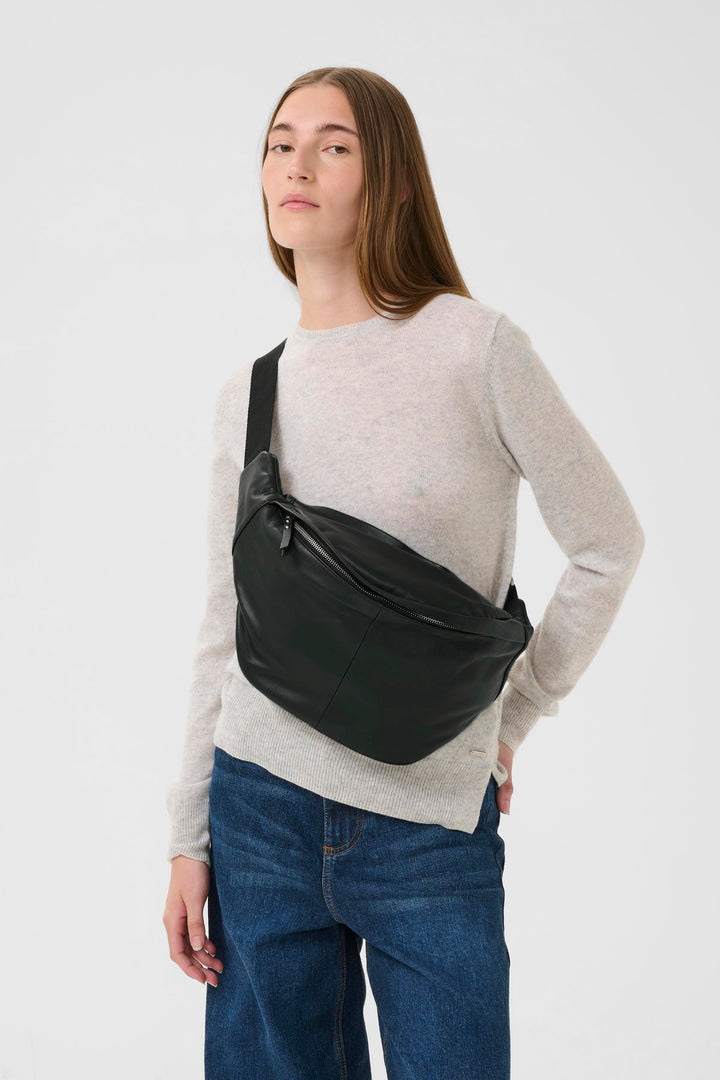 Sac banane en cuir Avika