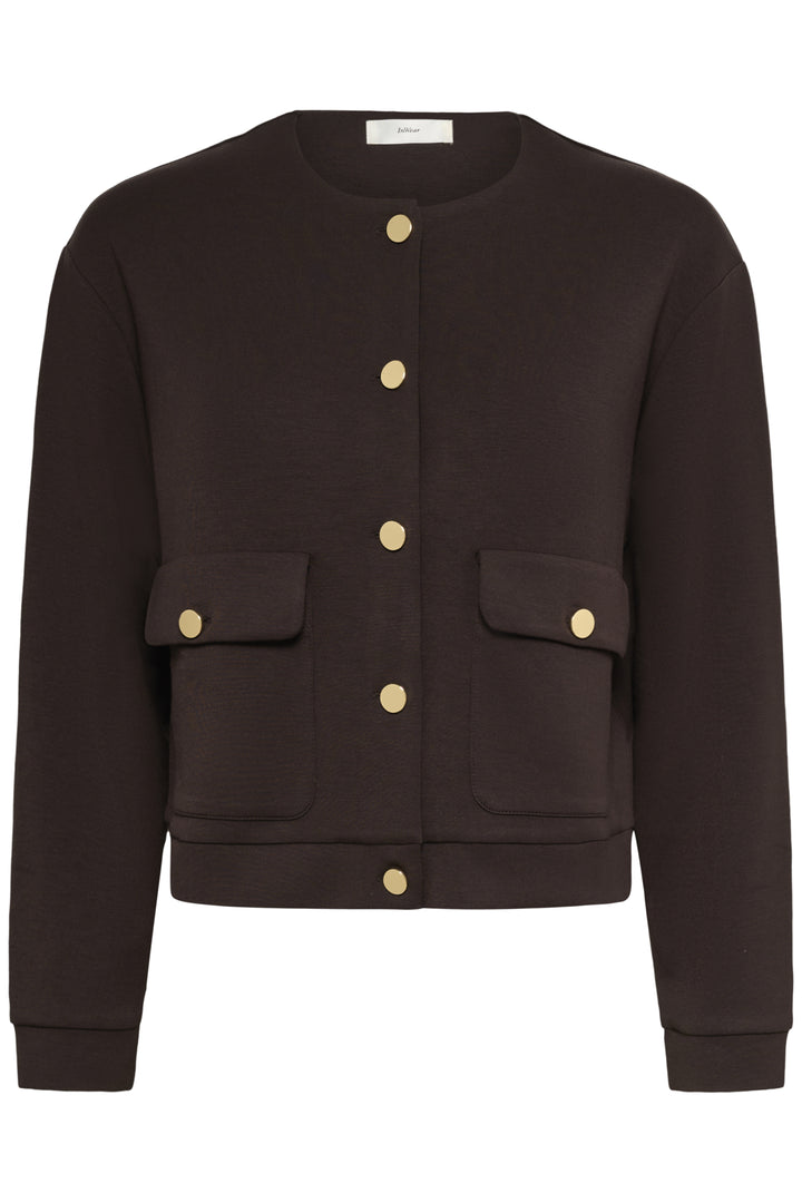 Cardigan court avec boutons dorés Gida