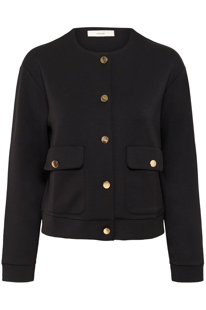 Cardigan court avec boutons dorés Gida