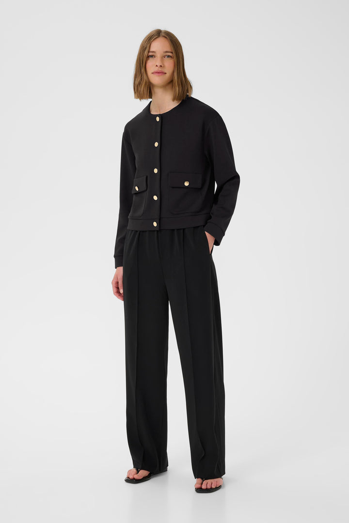 Cardigan court avec boutons dorés Gida