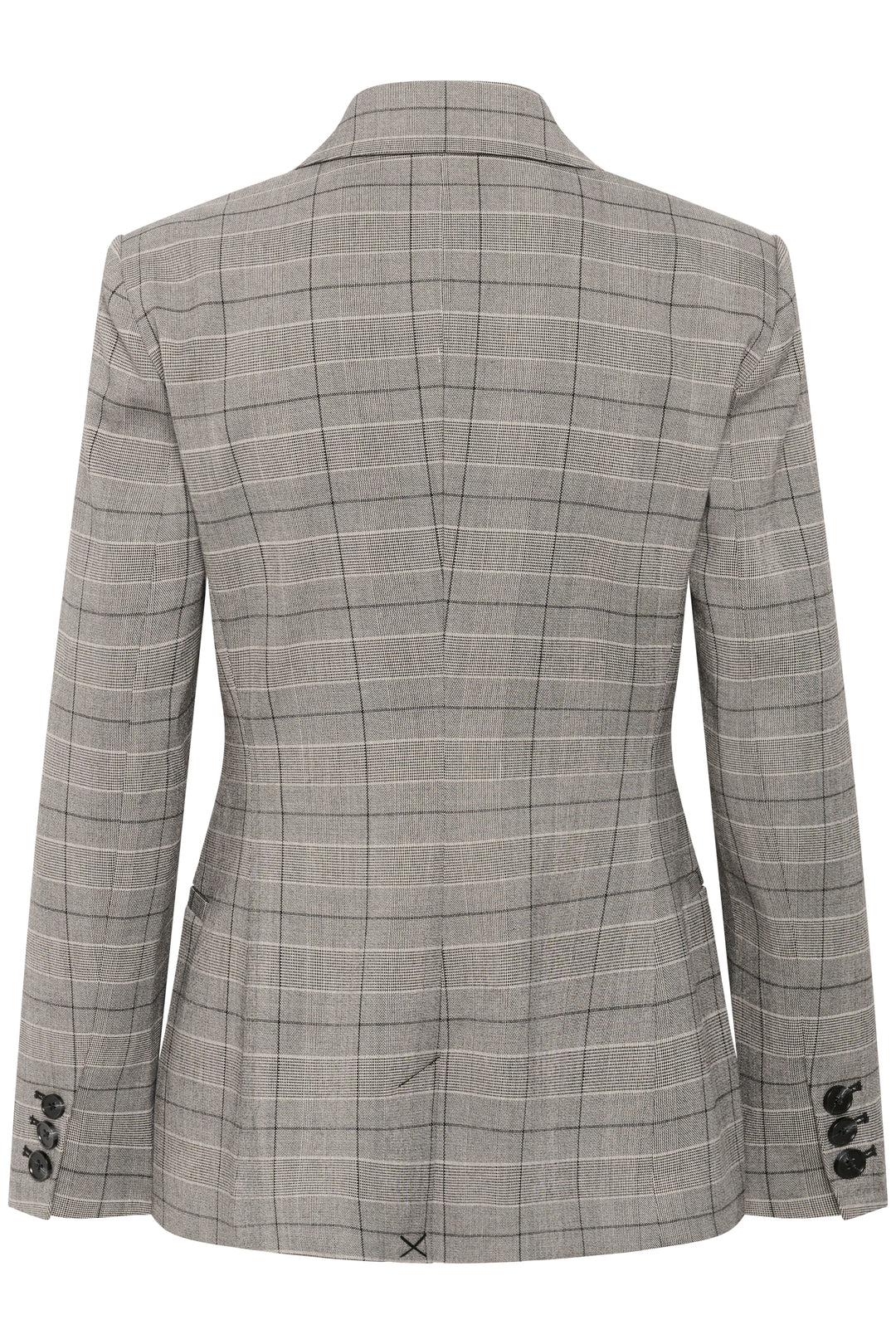 Veston ajusté avec motif Prince de Galles Broklyn