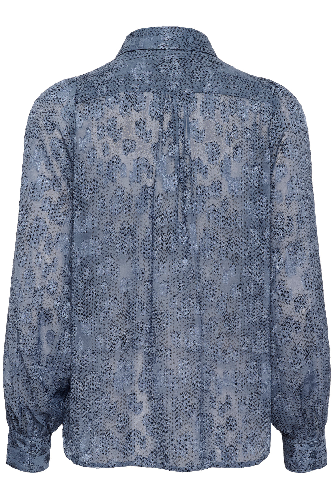 Blouse fluide avec motif abstrait à pois Addison