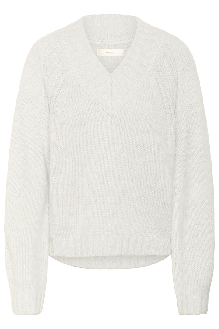 Pull scintillant avec col V Troa