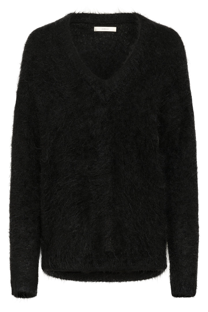 Pull en alpaga avec col V Tello