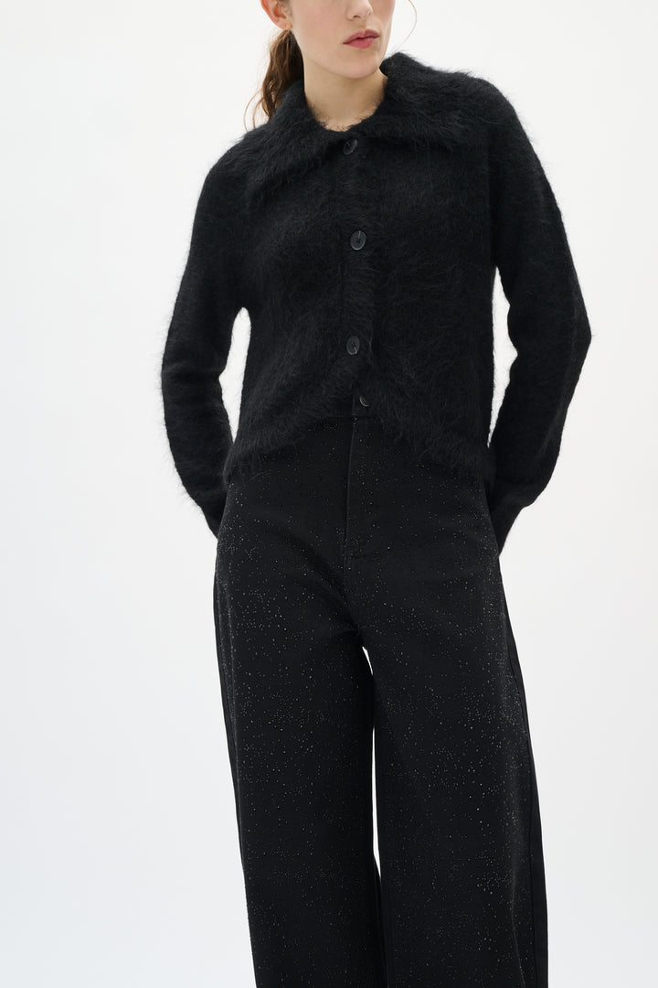 Cardigan boutonné en alpaga Tello