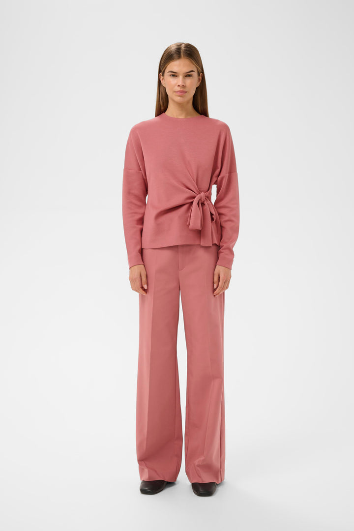 Haut drapé à noeud Tricent