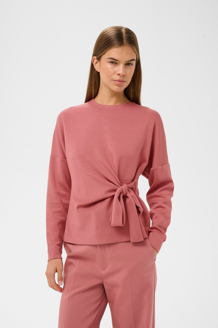 Haut drapé à noeud Tricent