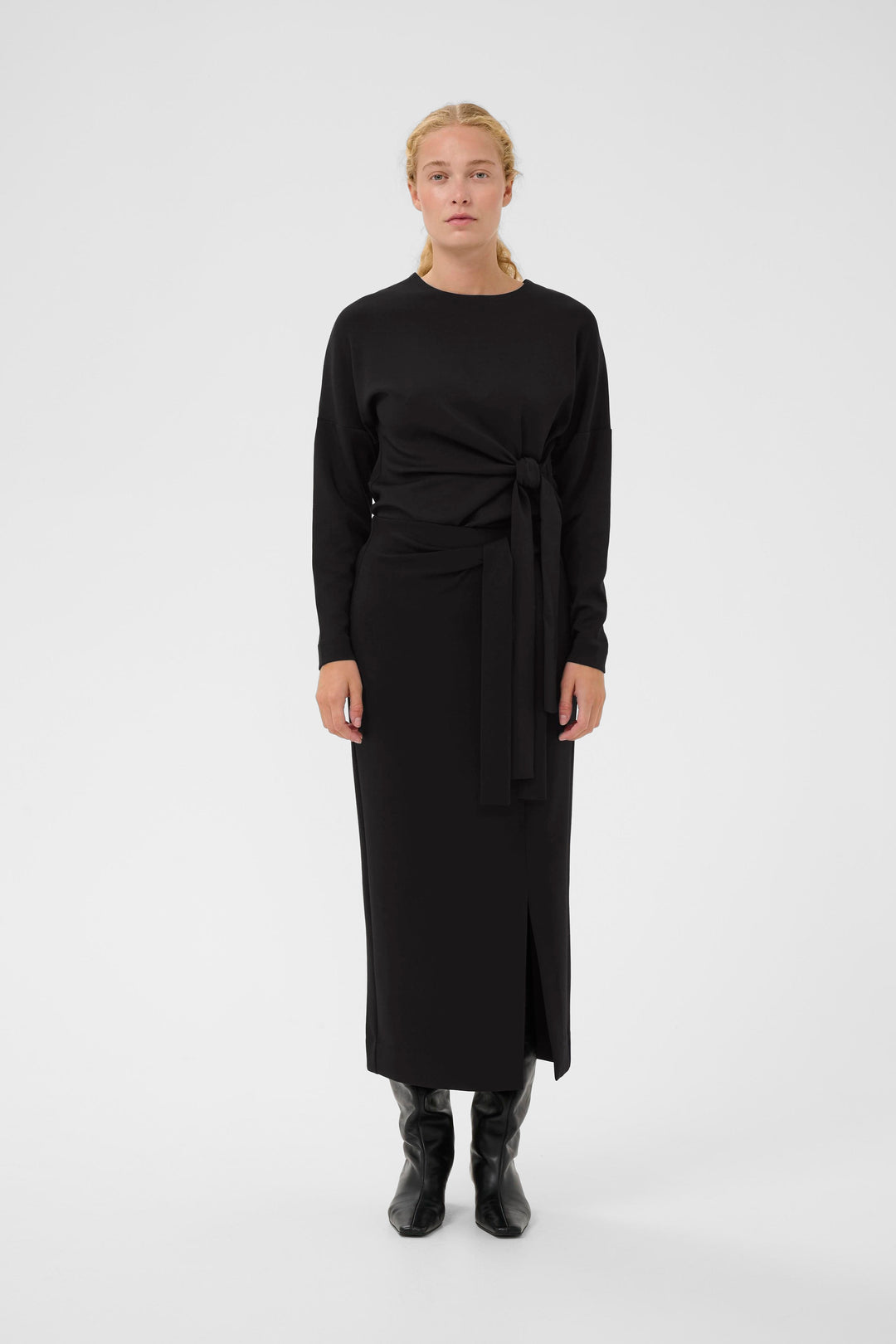 Haut drapé à noeud Tricent