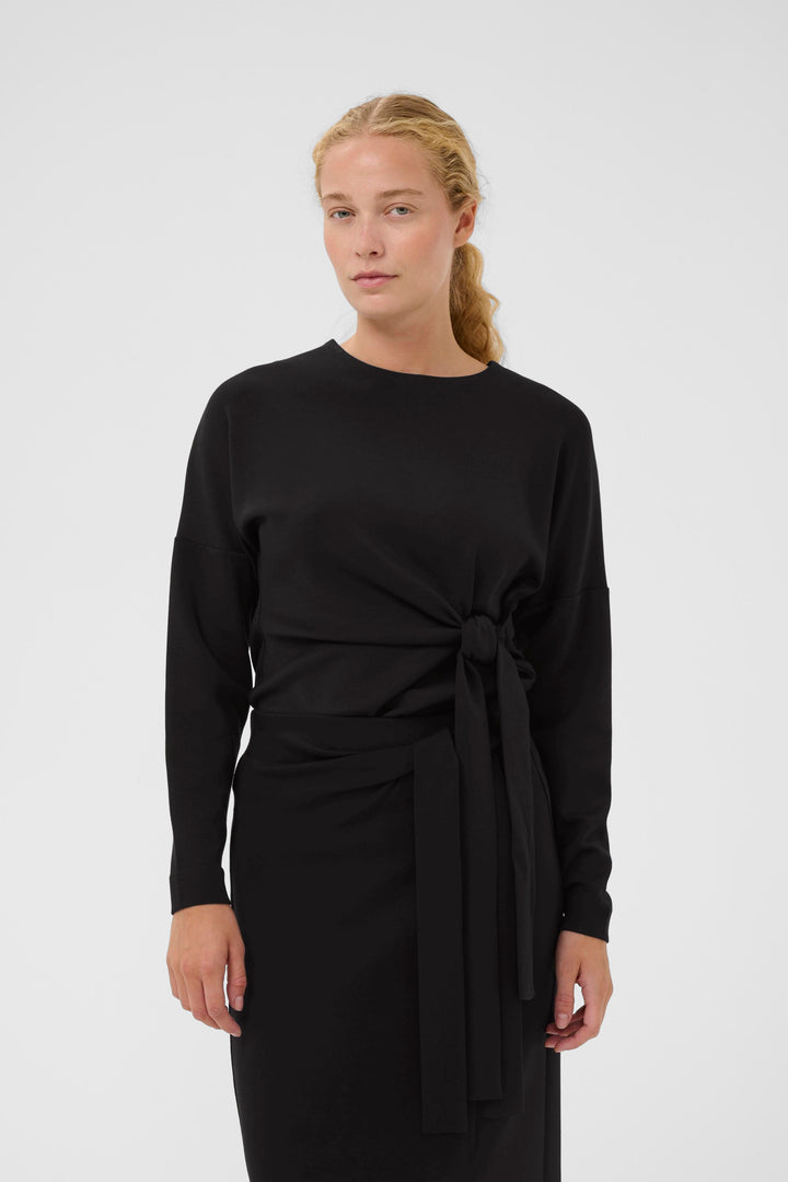 Haut drapé à noeud Tricent