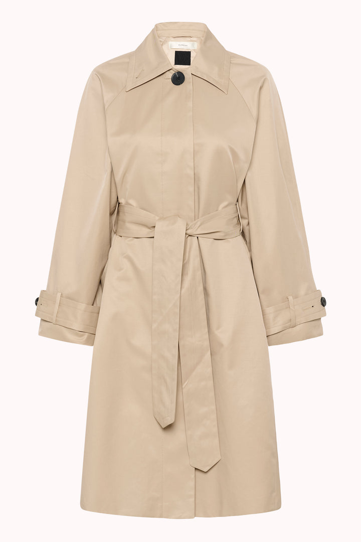 Manteau trench à col montant Hinona